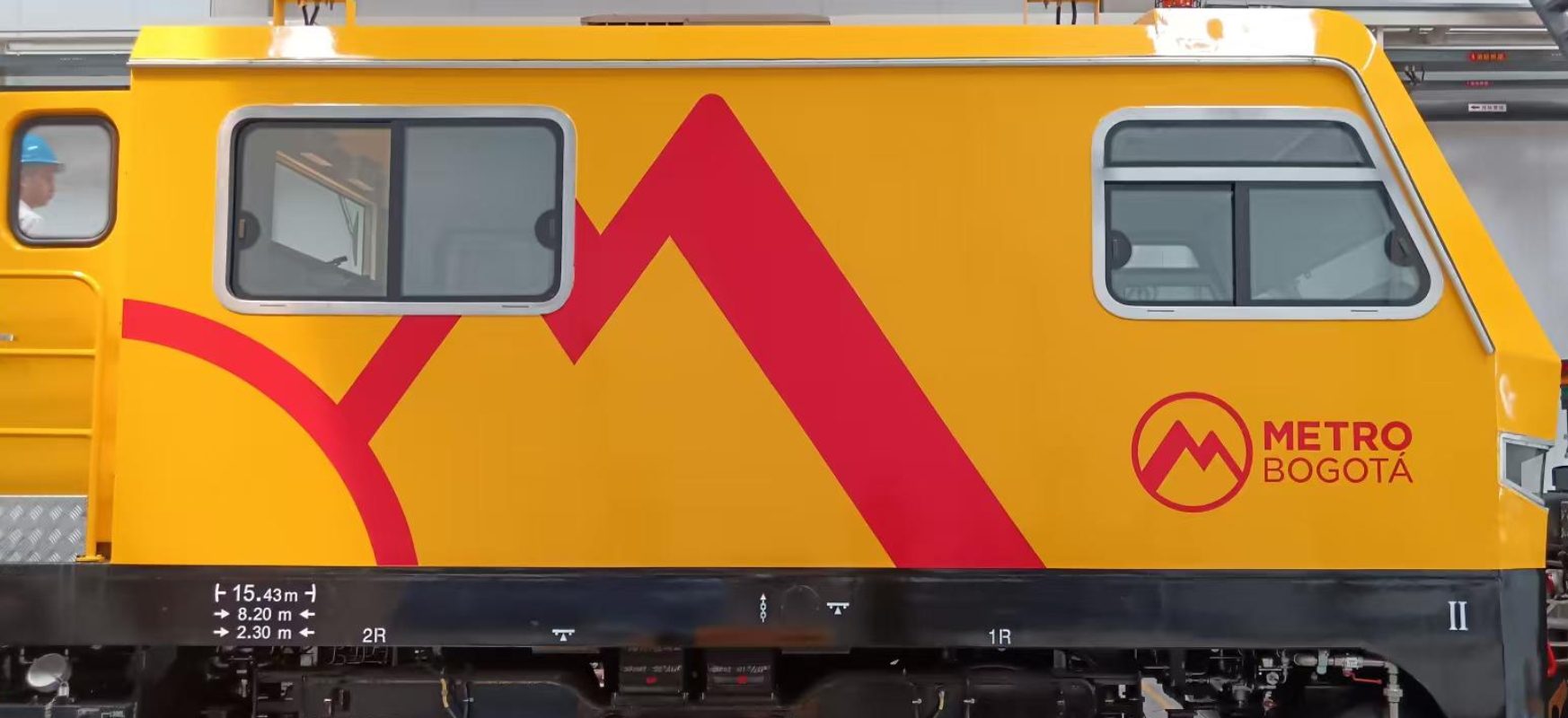 深盟新材料為中車出口哥倫比亞7套車組提供涂料保障工作！